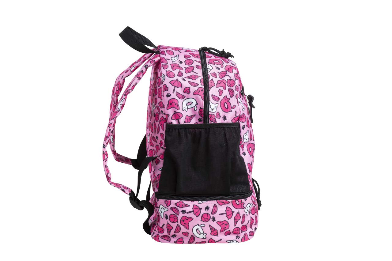 arena Team Friends 20 Sac à Dos Enfant 20L pour Natation, Sport et Loisirs, Idéal pour Enfants de 1 à 9 Ans, Poche pour Bouteille et Compartiment Séparé pour Chaussures