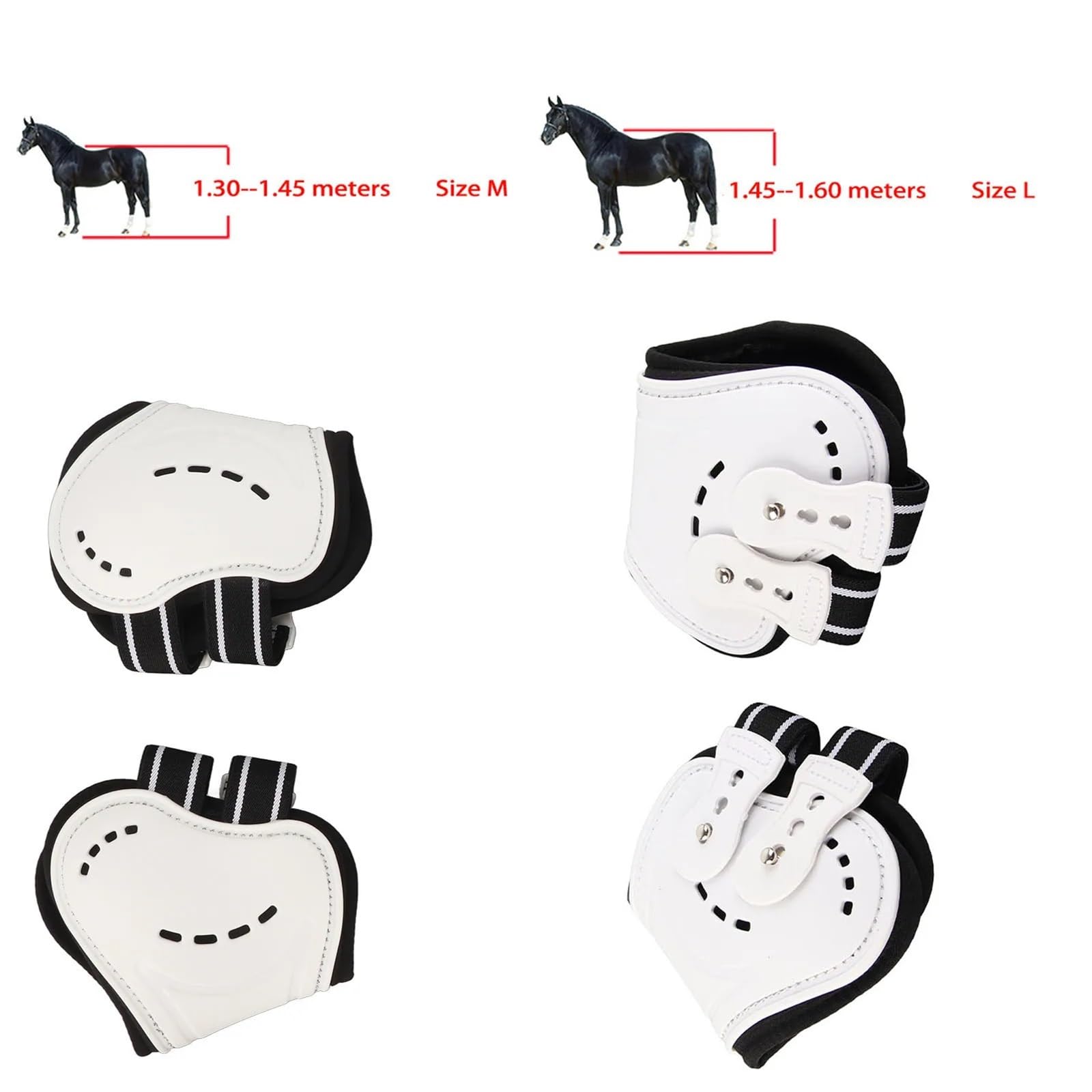 Stivali da mosca per cavalli, stivali Fetlock resistenti agli urti