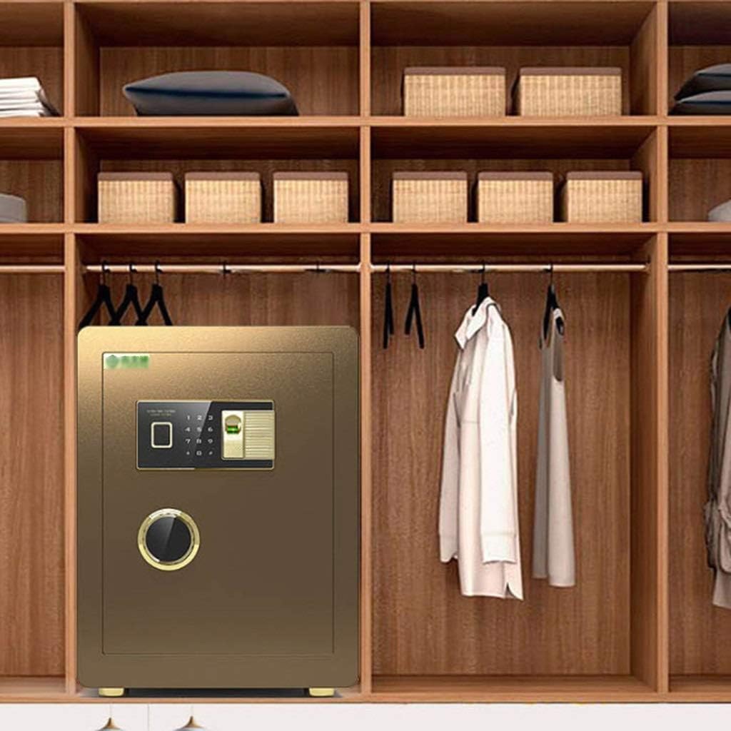 Safes, Safe box Wall-mounted Password Safe, Home Small Safe, with Inner Cabinet, 45cm Office File ti-theft Lock Box coffer