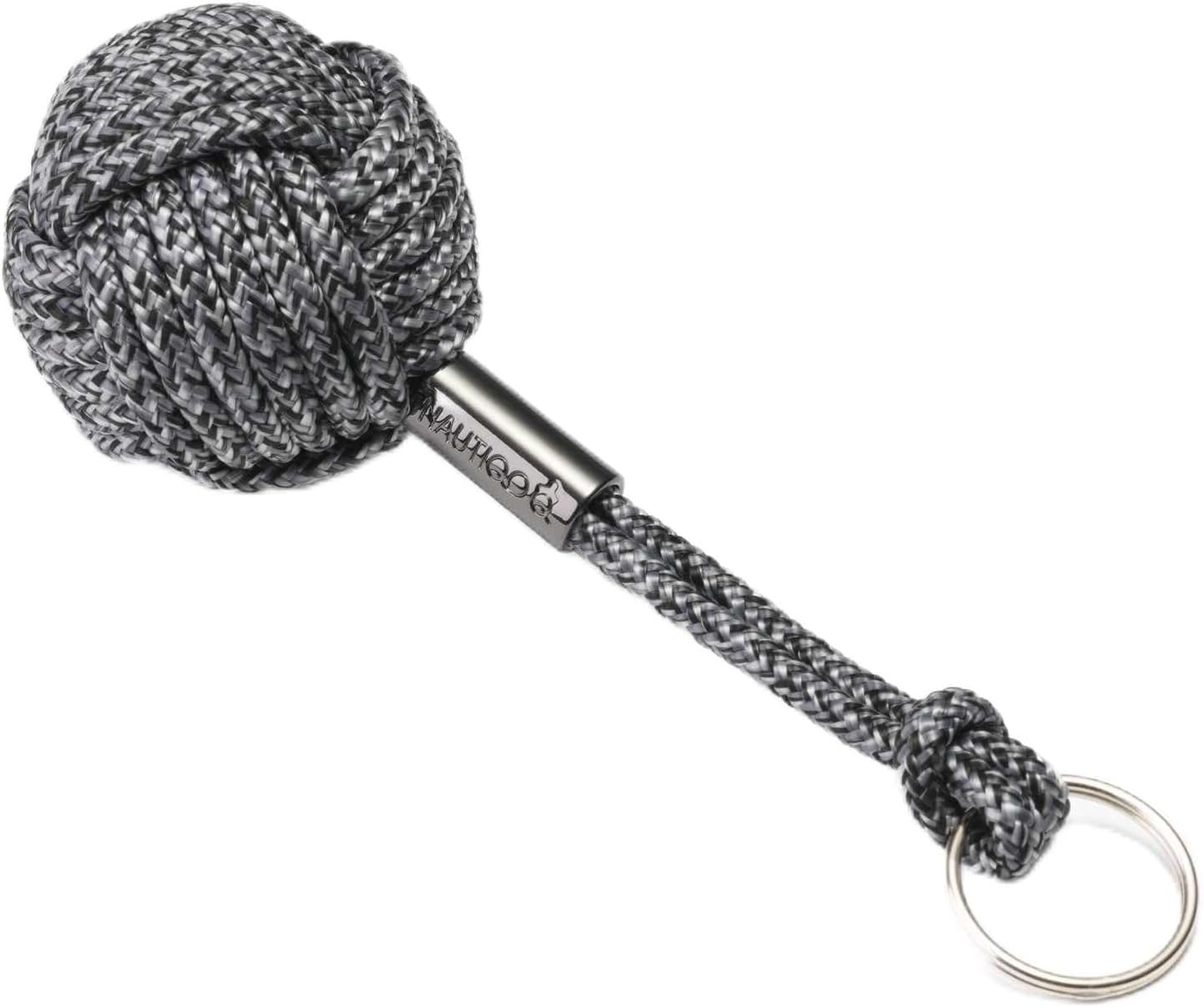 Floating Keychain Black - Nautical Keyfloat - Stylish Marine Key Ring