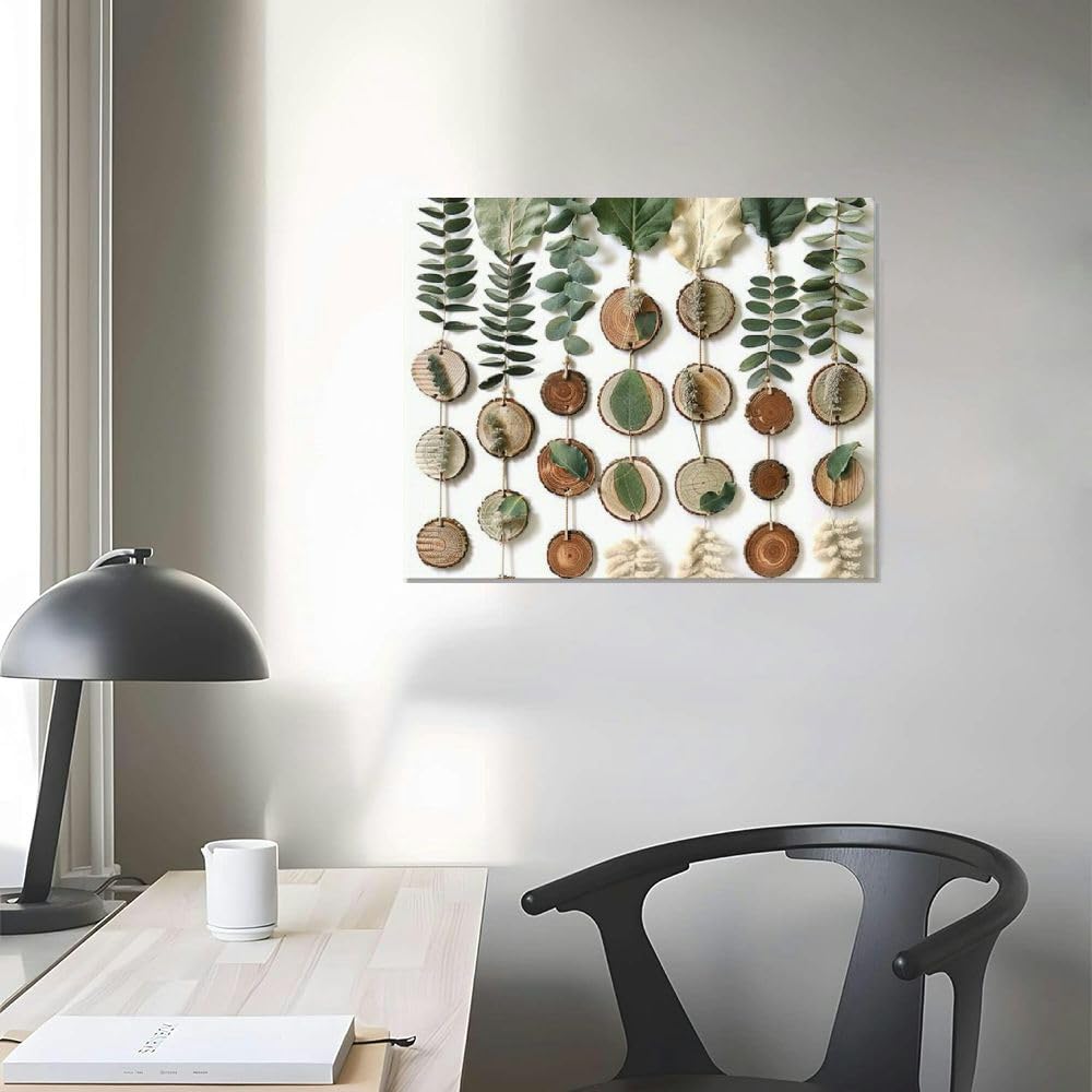 Decoración De Baño, Hojas De Eucalipto Artificiales, Tallos Para Colgar En La Pared, Plantas