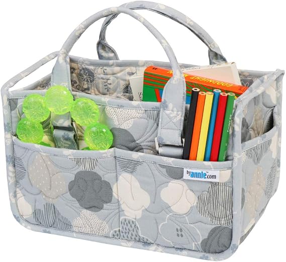 By Annie In Control Sewing Pattern Organizer Caddy Pattern for Sewing Machine, Craft & Travel Storage Quilted Tool Caddy with Pockets & Dividers DIY Sewing Project Pattern