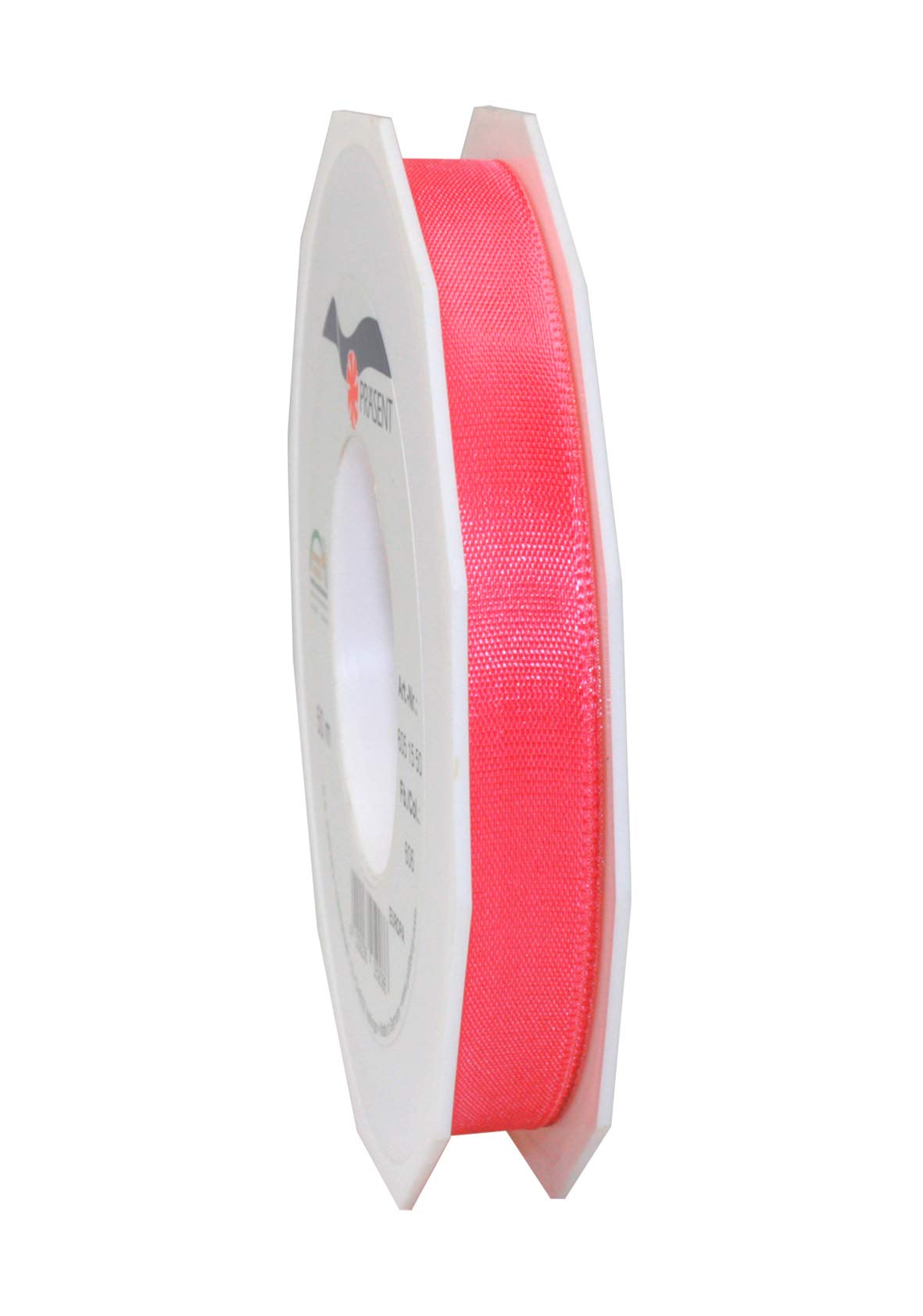 Präsent Europa Taffeta Ribbon, Magenta, 15 mm-50 m, 15 mm - 50 m