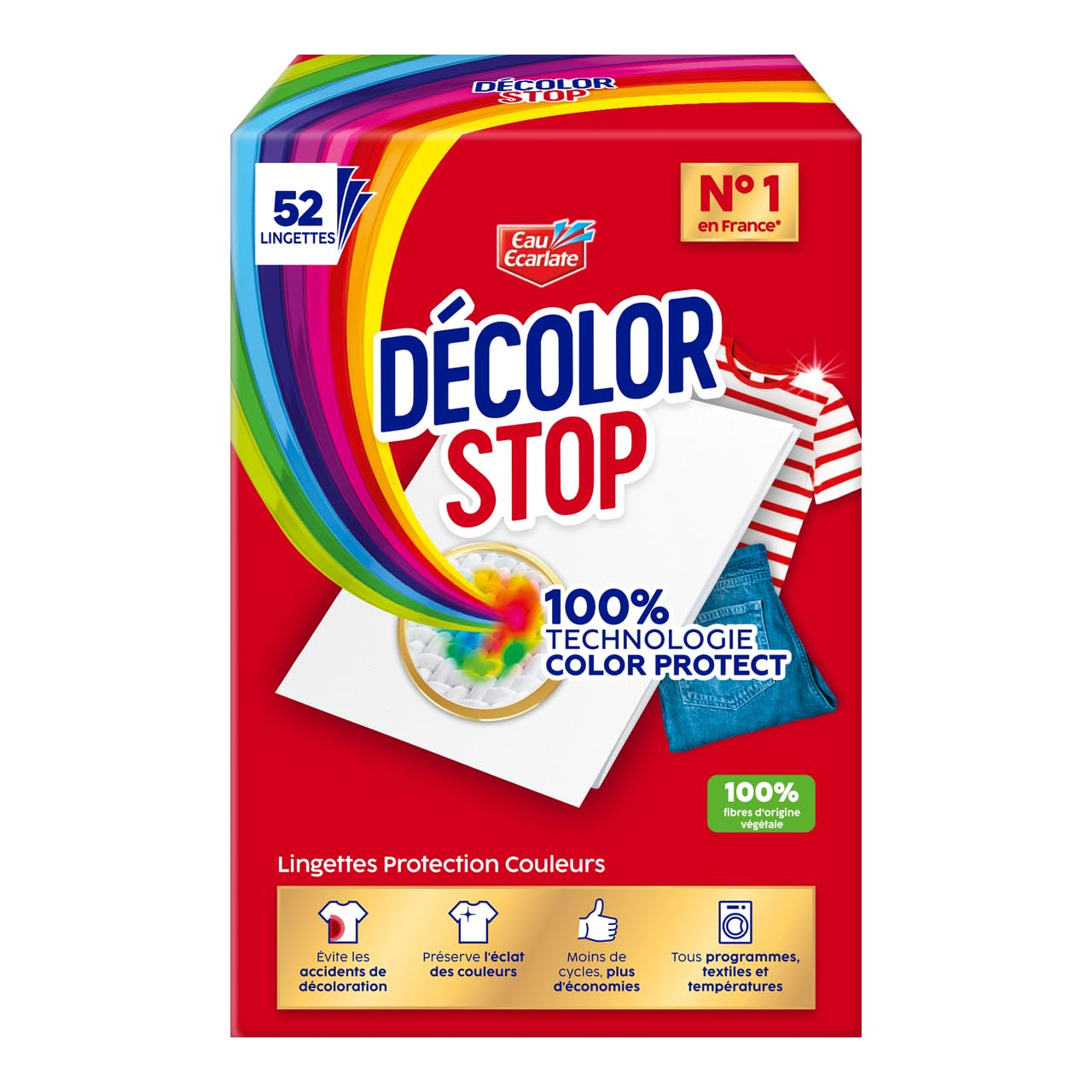 Decolor Stop Salviette Protettive Colori 52 pezzi