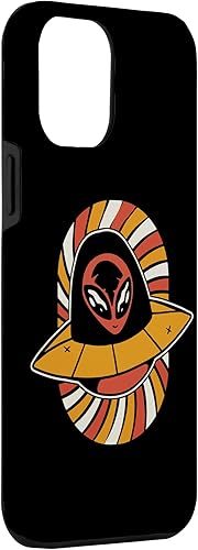 Miniatura 3 de iPhone 15 Pro Max Retro Alien Spaceship Saucer - Ufo Vintage Extraterrestrial Case
