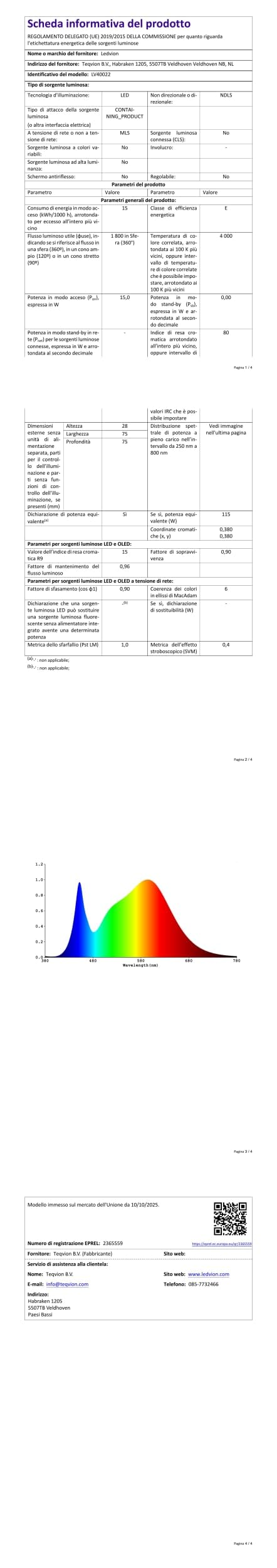 Ledvion - 10er set, Feuchtraumleuchte LED, 60cm, IP20, 15W, 120 lm/W, Neutralweiss, 4000K, Koppelbar, kellerleuchte, deckenleuchte, garagenbeleuchtung, werkstattbeleuchtung