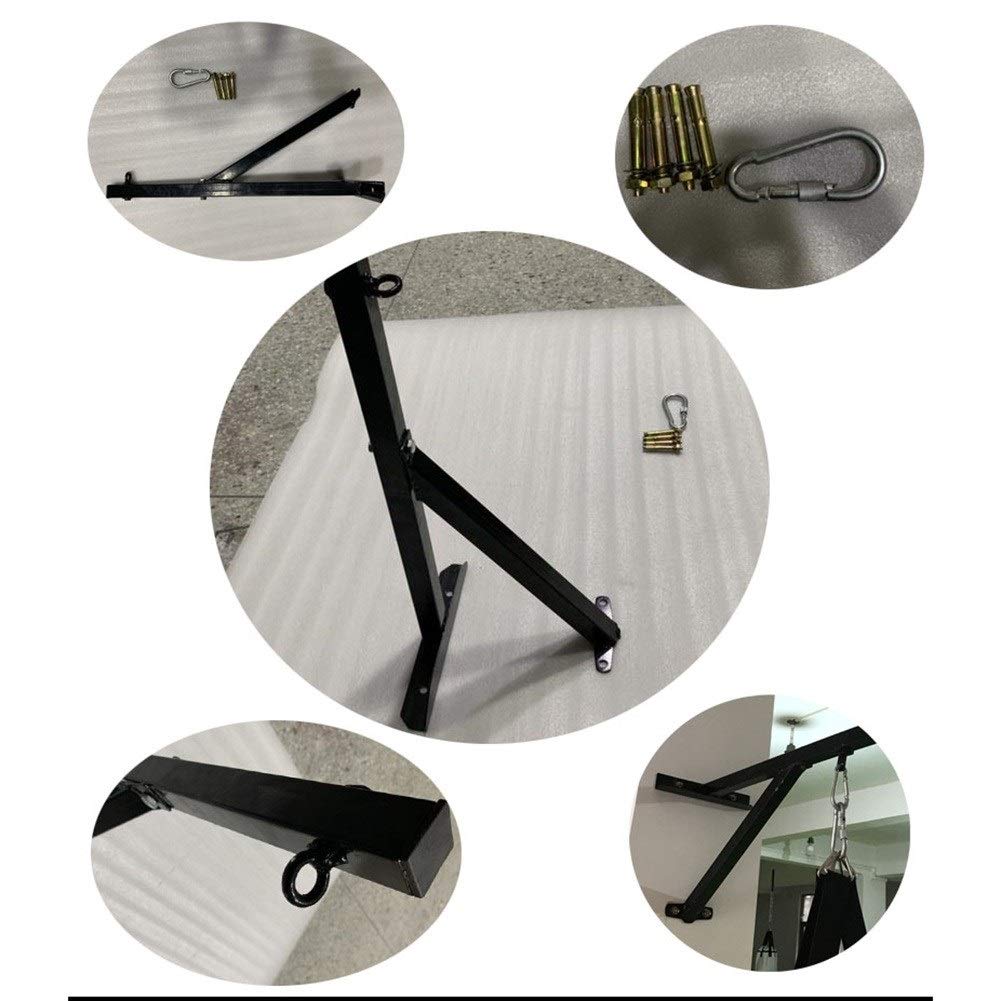 ZHANGQINGXIU Supporto per Sacco da Boxe,Supporto da Parete per Sacco da Boxe Pesante Supporto da Muro per Boxe 80 Cm dal Supporto per Sacco di Sabbia A Parete del Peso di 250 kg