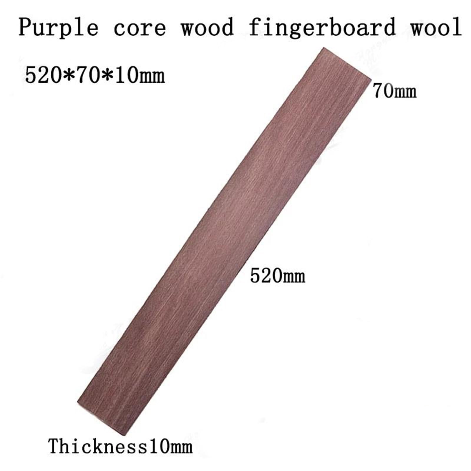 Naturalna Kolba Do Podstrunnicy Purpleheart Idealna Akcesoriów Gitarowych Tuner Gitary
