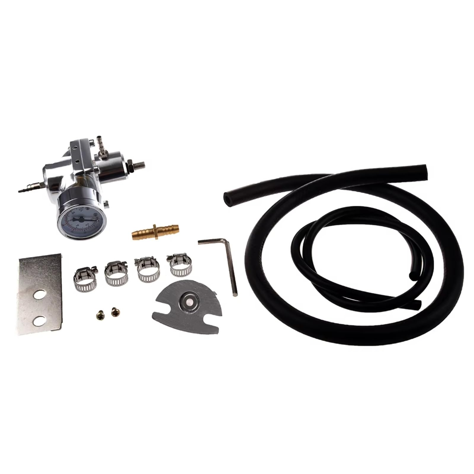 Regulador De Presión De Combustible Ajustable Universal Para Coche Con Piezas De Calibre, Accesorios De Repuesto De Modificación Regulador Common Rail