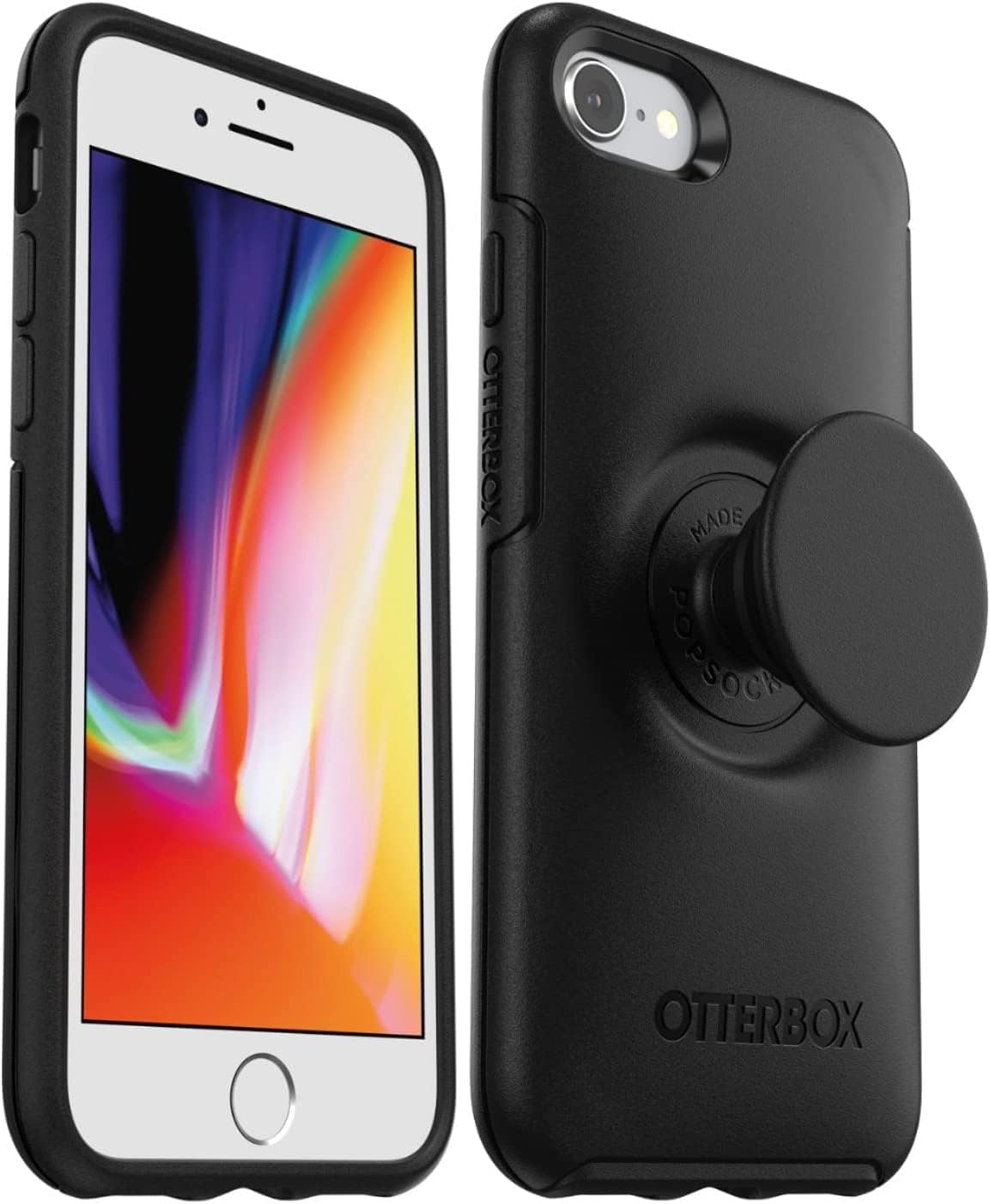 OtterBox Defender Seres Case For Phone SE (2020), Phone 8, Phone 7 - Purple Nebula - View #4