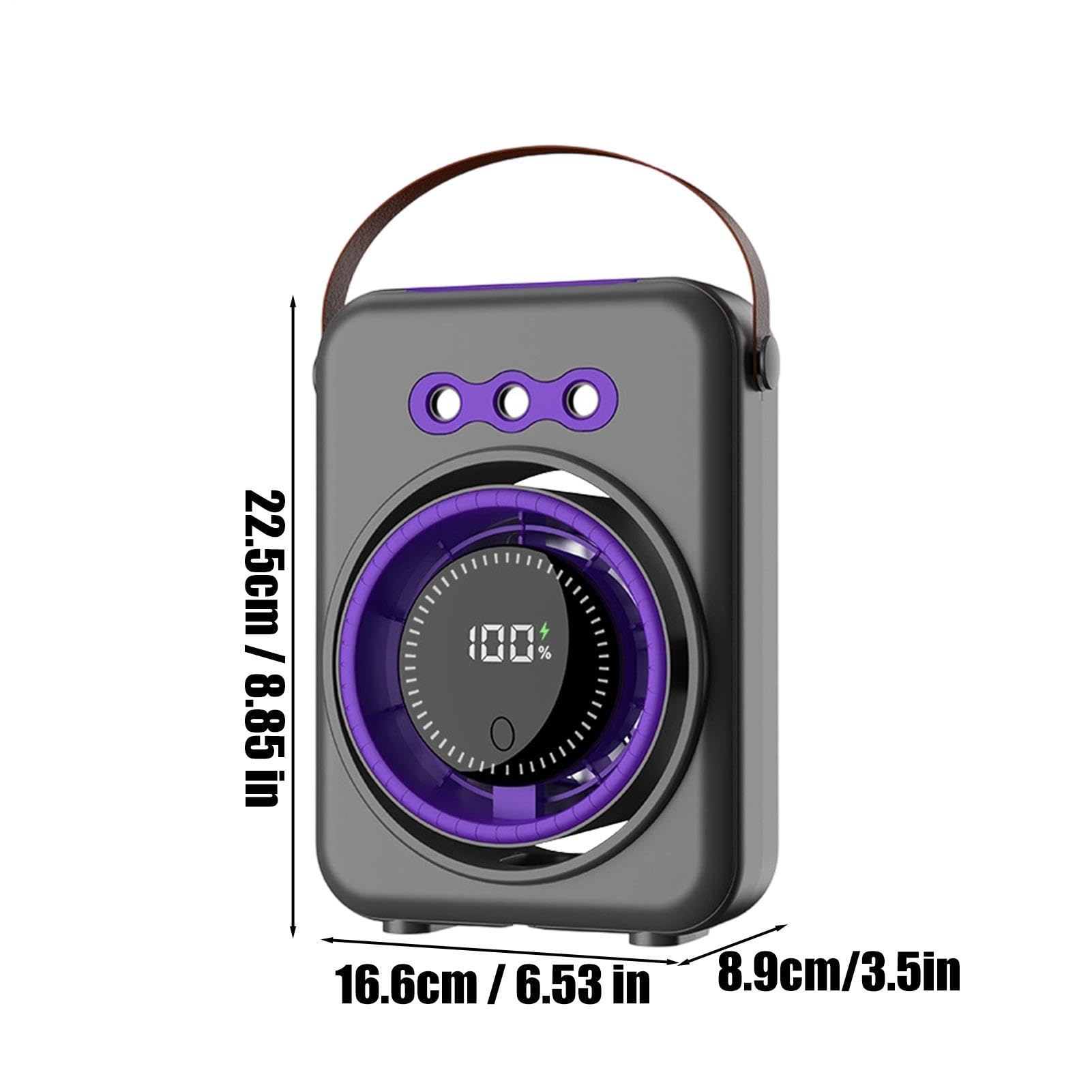 Ventilatore portatile con nebulizzatore 100 Velocità del Ventilatore da | Serbatoio 160 ml ventilatore portatile con nebulizzazione acqua per campeggio spiaggia casa
