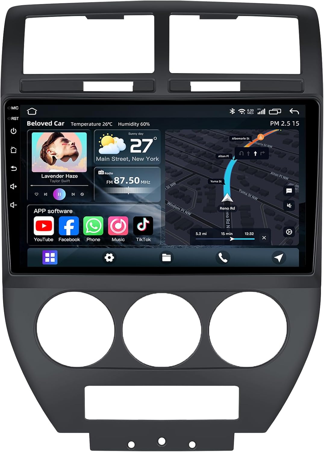 [8core] Car Radio Stereo for Jeep...