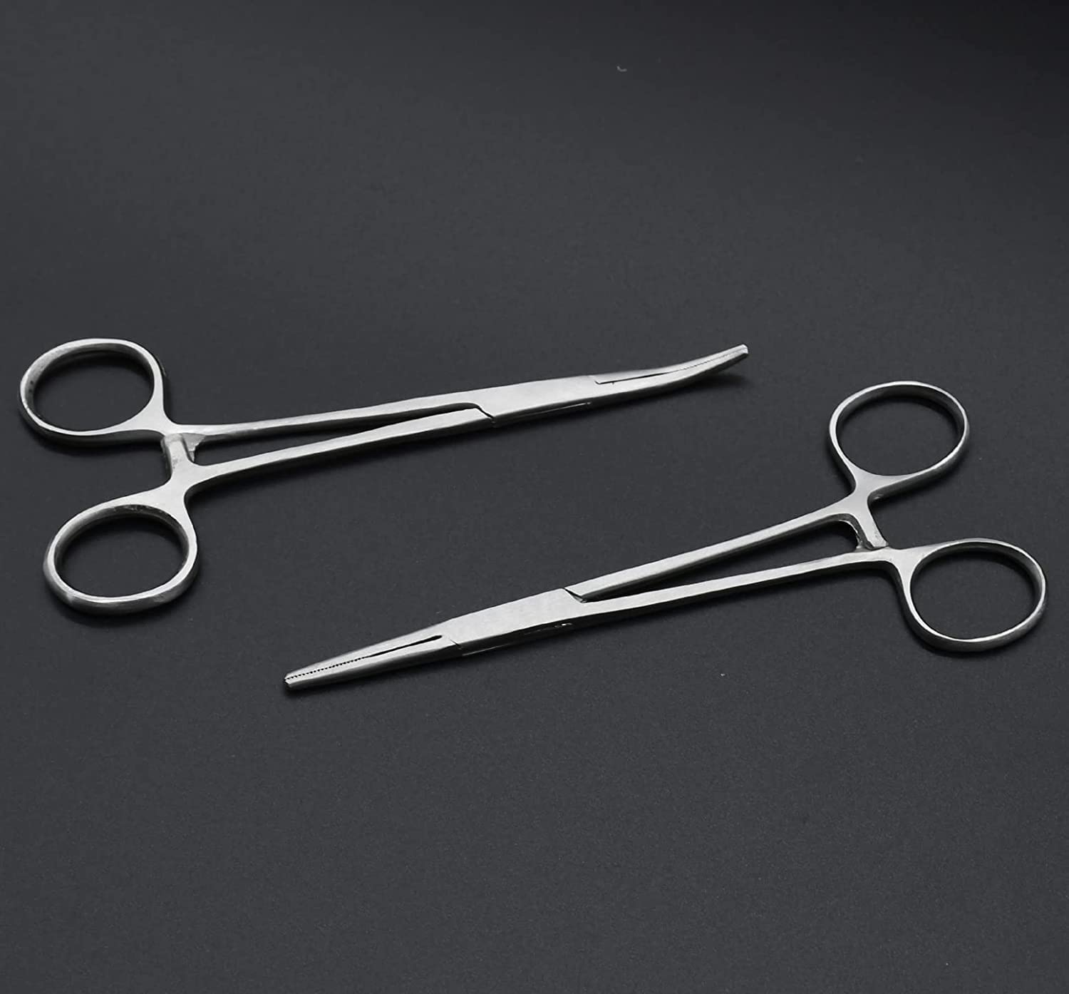 OdontoMed2011® 10 Assorted Kelly Locking HEMOSTAT Forceps 5.5" ODM (Silver) — Amazon image 6