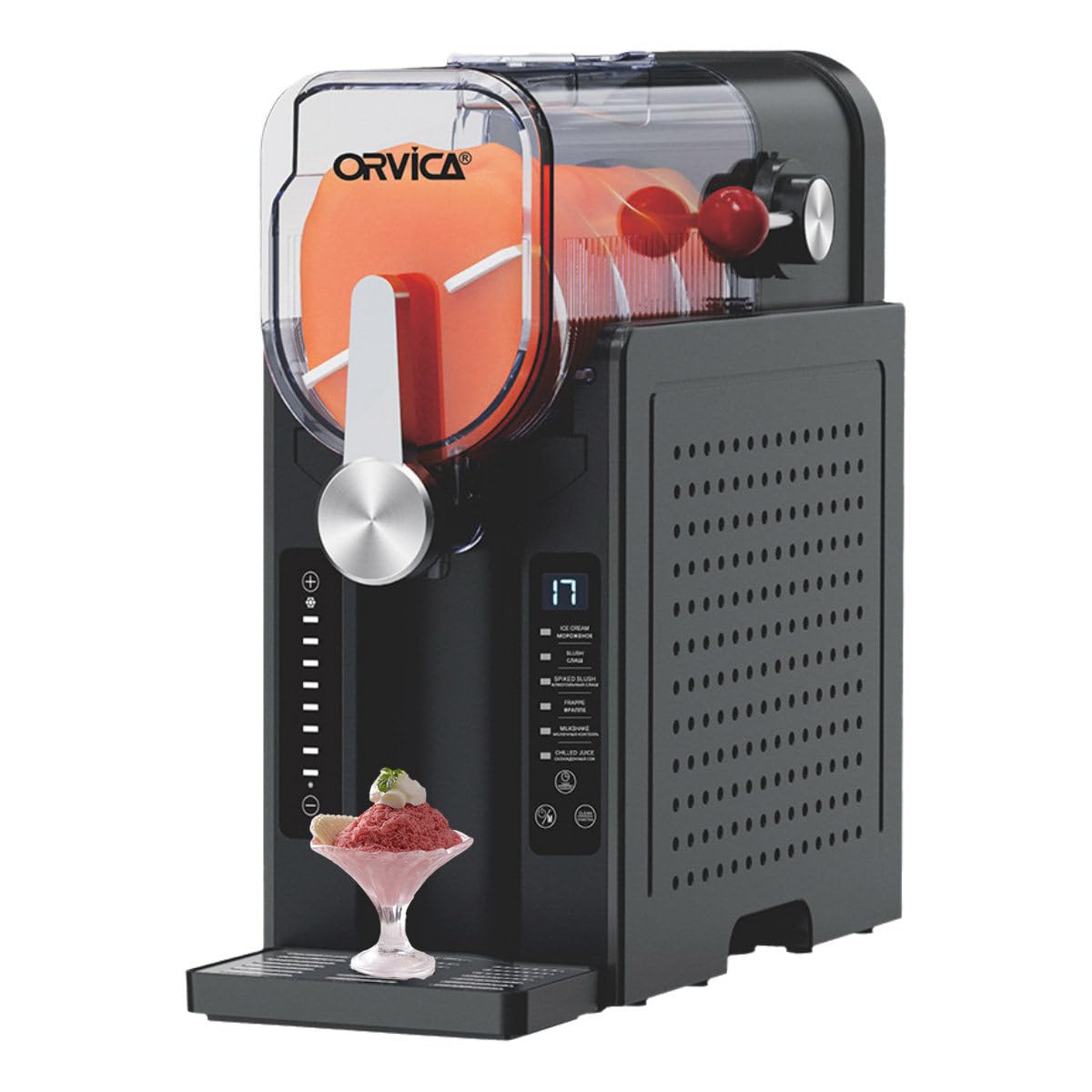 WIANQIAN Slushie Machine No Ice Needed, Smoothie Frozens Drink Maker