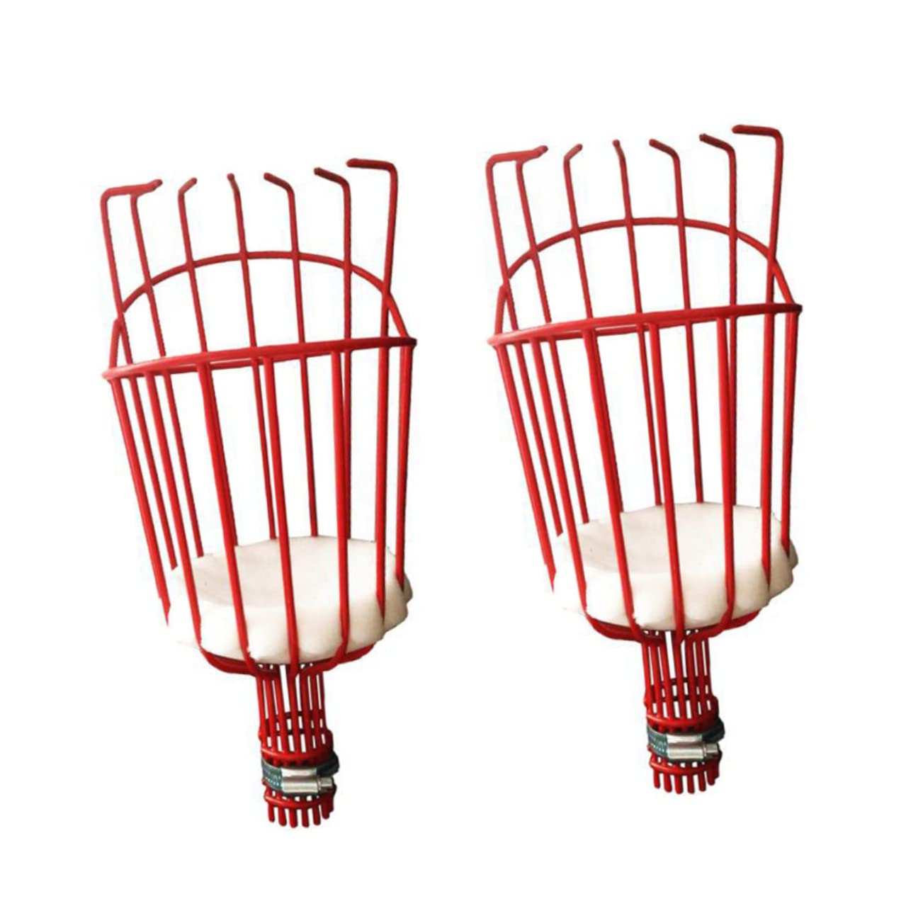 2pezzi Raccoglitore Di Frutta Attrezzo Agricolo Per Giardinaggio Dispositivo Di Raccolta Multifunzionale Realizzato in Materiale Robusto e Durevole Adatto a Vari Tipi Di Frutta Com