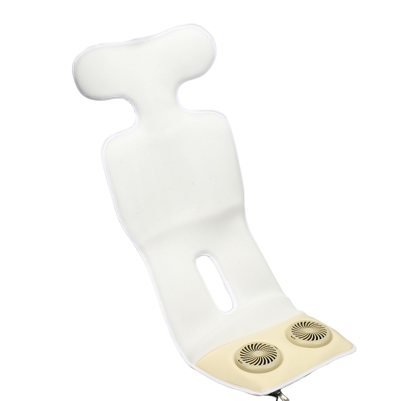 Cuscino di Seduta Ventilato per Passeggino con Doppia Ventola, Cuscino di Ghiaccio Universale per Passeggino, di Raffreddamento per Seggiolino Auto per Neonati, Materiale Leggero e Traspirante