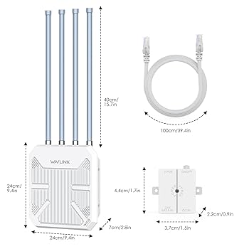 Amazon.com: WAVLINK AX3000 WiFi 6 Wireless Outdoor Wireless