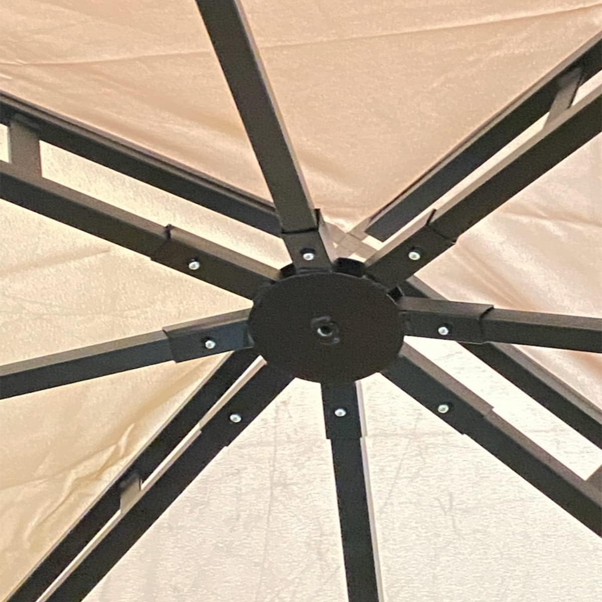 Garden Winds Replacement Canopy Top Cover Compatible with The Laurel Canyon HDGSTSW-1010 Gazebo - Riplock 350