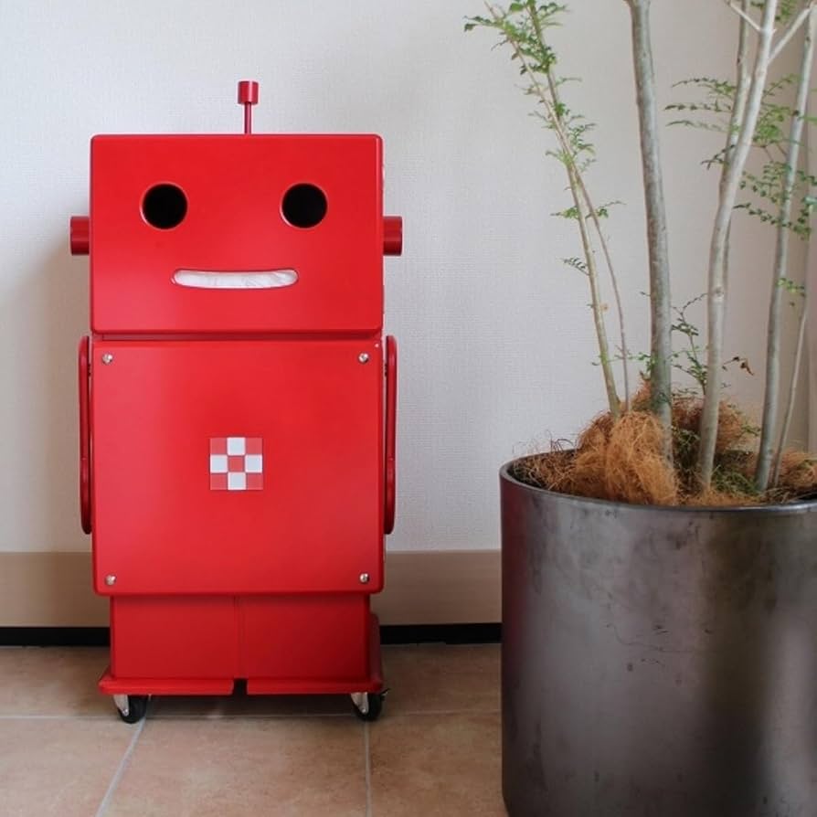 送料込み　ロボット型木製家具ロビット　希少な限定色 送料込み ロボット型木製家具ロビット 希少な限定色