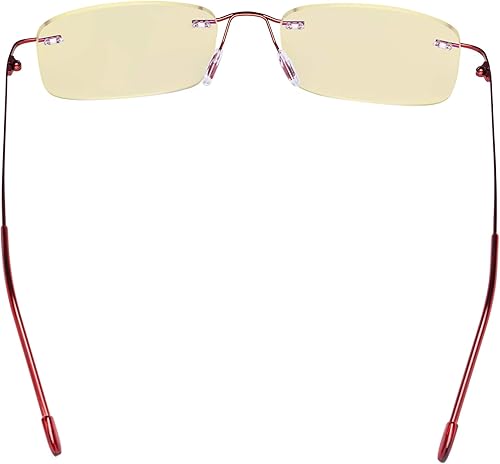 Miniatura 9 de CessBlu gafas de bloqueo de luz azul para hombres mujeres lectura ordenador anti deslumbramiento UV gafas sin montura doblable