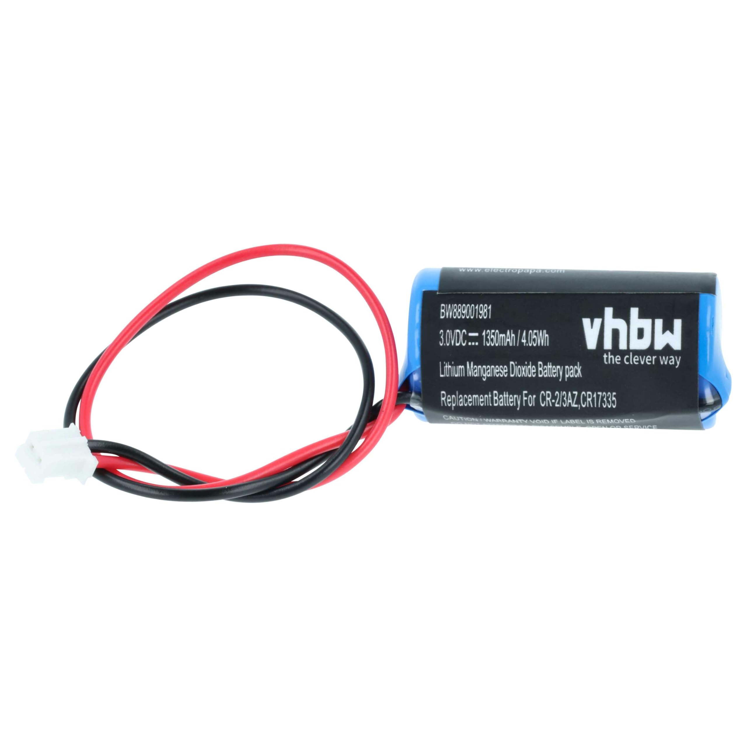 vhbw 5X Pile Remplacement pour Verisure CR-2/3AZ