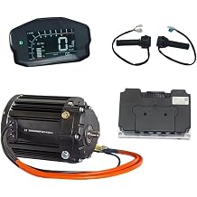Hub Motor QS138 90H V3 4KW 7200rpm Motor Engine with 12.35 Gear Box Mid Drive Motor Kits with Fardriver ND96680Combo 2