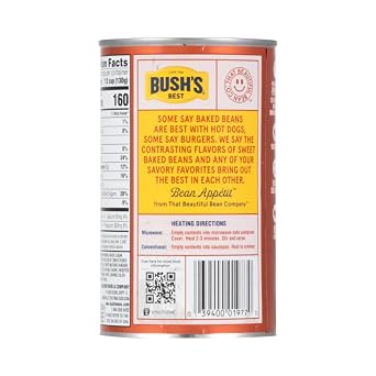 Bushs Best Baked Beans Variety Pack, Seasoned Beans in Savory Sauce for BBQ, Cookouts and Easy Meals, Country Style 28 Ounce and Brown Sugar Hickory 28 Ounce (Variety Pack)