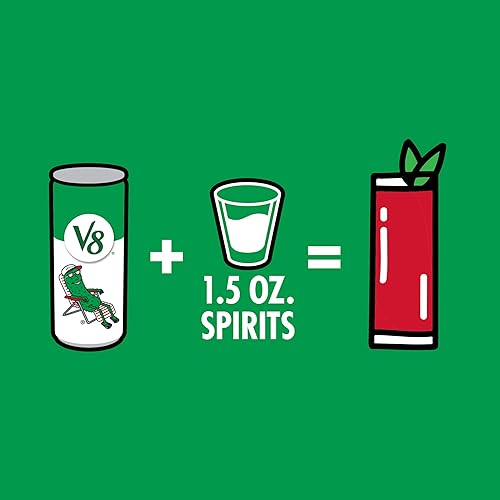 Miniatura 11 de V8 Bloody Mary Mix, lata de 8 onzas líquidas (paquete de 6)