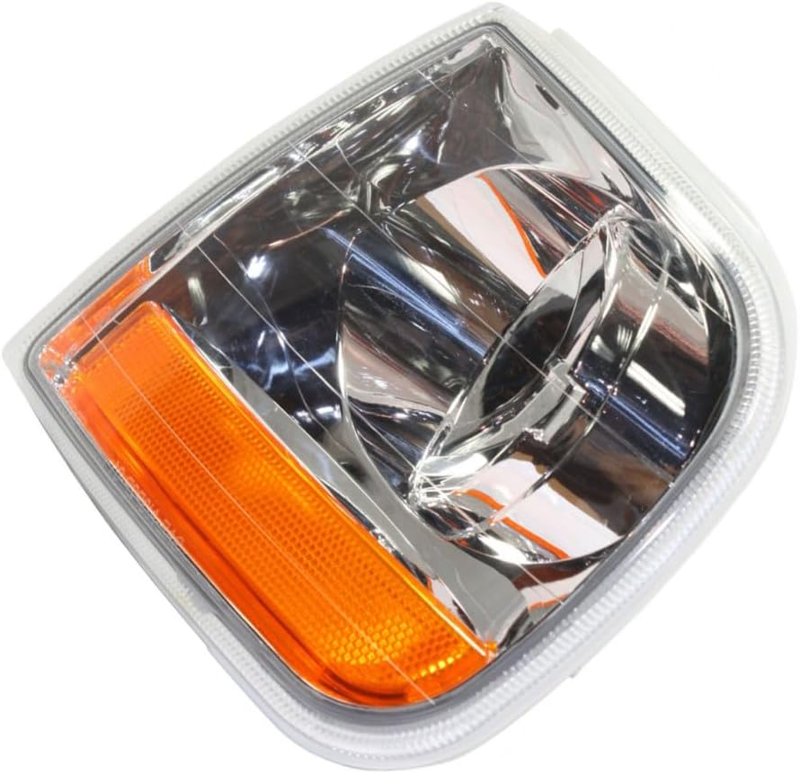 For Ford F-150 Signal Corner Light 2001 2002 2003 Pair Driver and Passenger Side Replaces FO2520170 + FO2521170