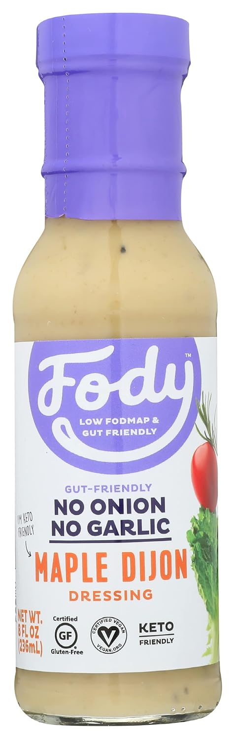 Fody Maple Dijon Salad Dressing, 227 g, 8 Fluid Ounces (Pack Of 6)