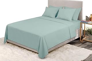 806 ملايه قطن مخلوط ساده دبل 4ق(ملايه ساده+كيس مخده ساده+2كيس خداديه ساده)