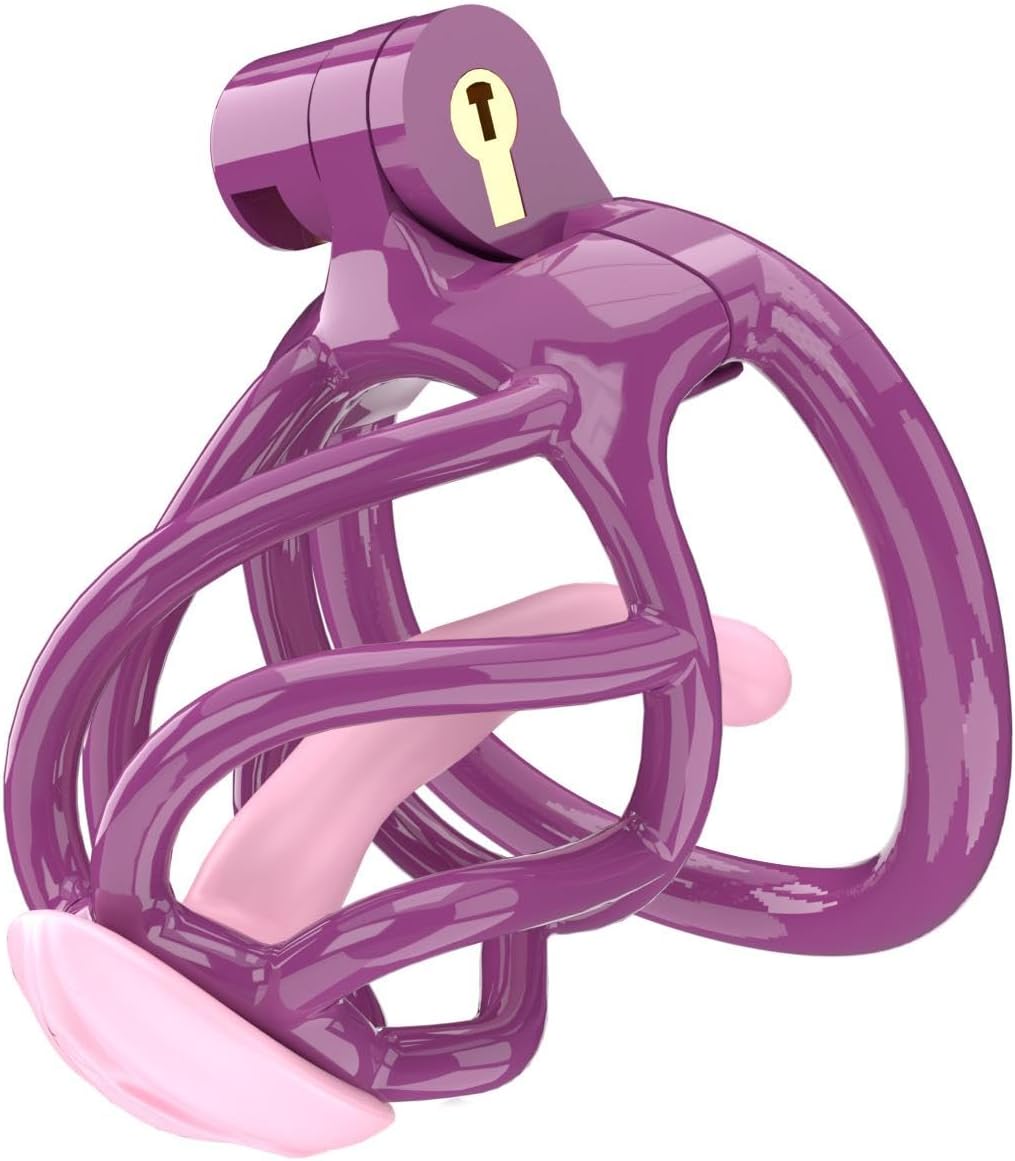 Men's Crotch Exercise Cage Invisible Cage (Curved), Weight Training, Stress Reduction Exercise (US-A160) (E6Z)