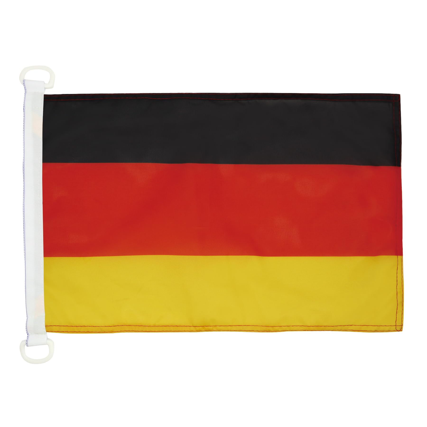 AZ FLAG Germany Boat Flag 12x18 in Mesh Polyester Plastic Rings