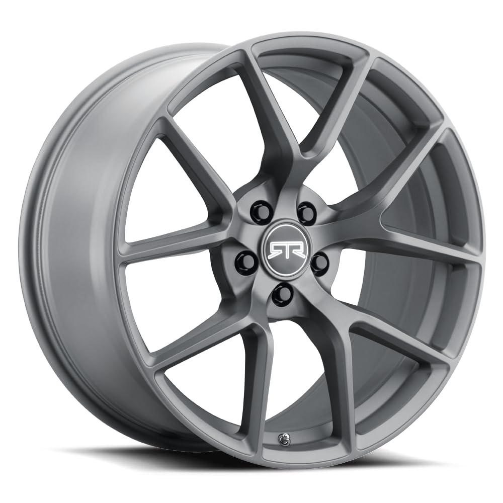 RTR Tech 5, 20x9.5, +33mm Offset, 5x4.5, 70.5mm Centerbore, Satin Charcoal