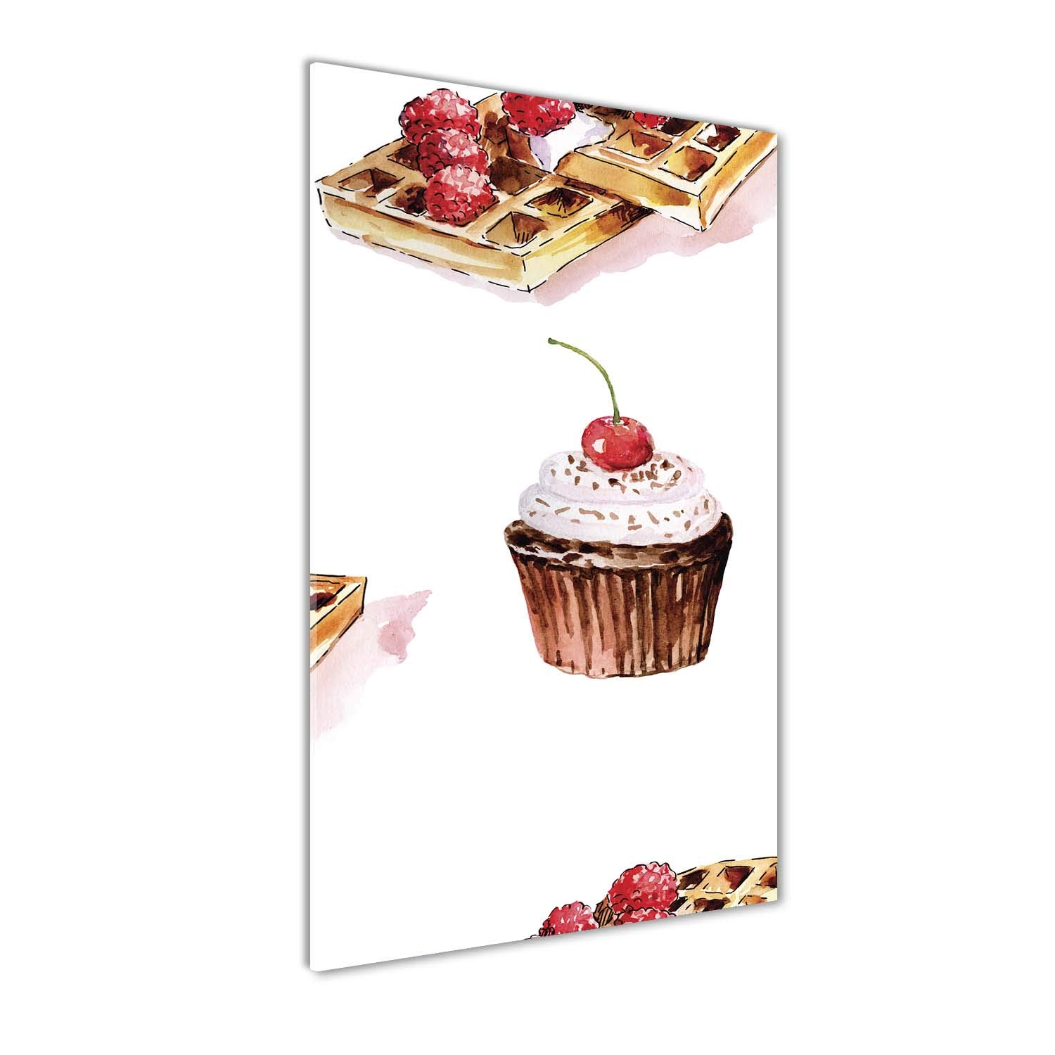 Tableau verre trempé cuisine lavable 70x140cm pour décorer sans craindre les taches