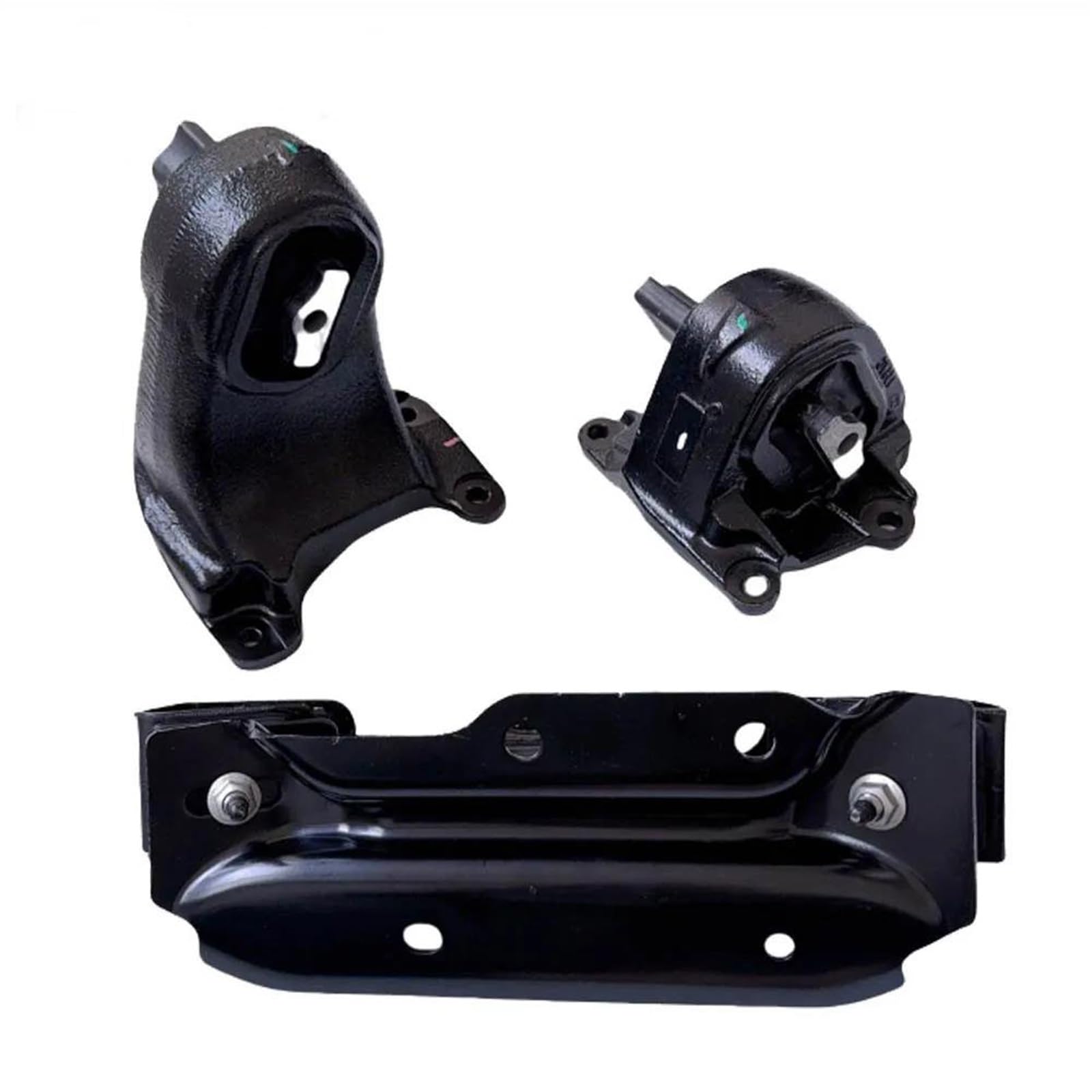 Kjhopy One Color 3Pcs Car Engine Motor Mount For Jeep For Wrangler 3.6L 2012-2018 5147190Ac 5147191Ab 5147191Ac 5147193Aa 5147193Ab