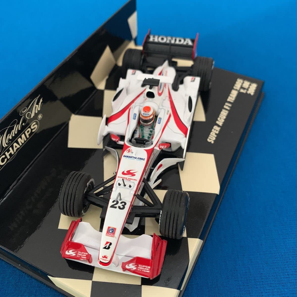 1⁄43 佐藤琢磨 スーパーアグリ ミニチャンプス スーパーアグリ・ホンダ