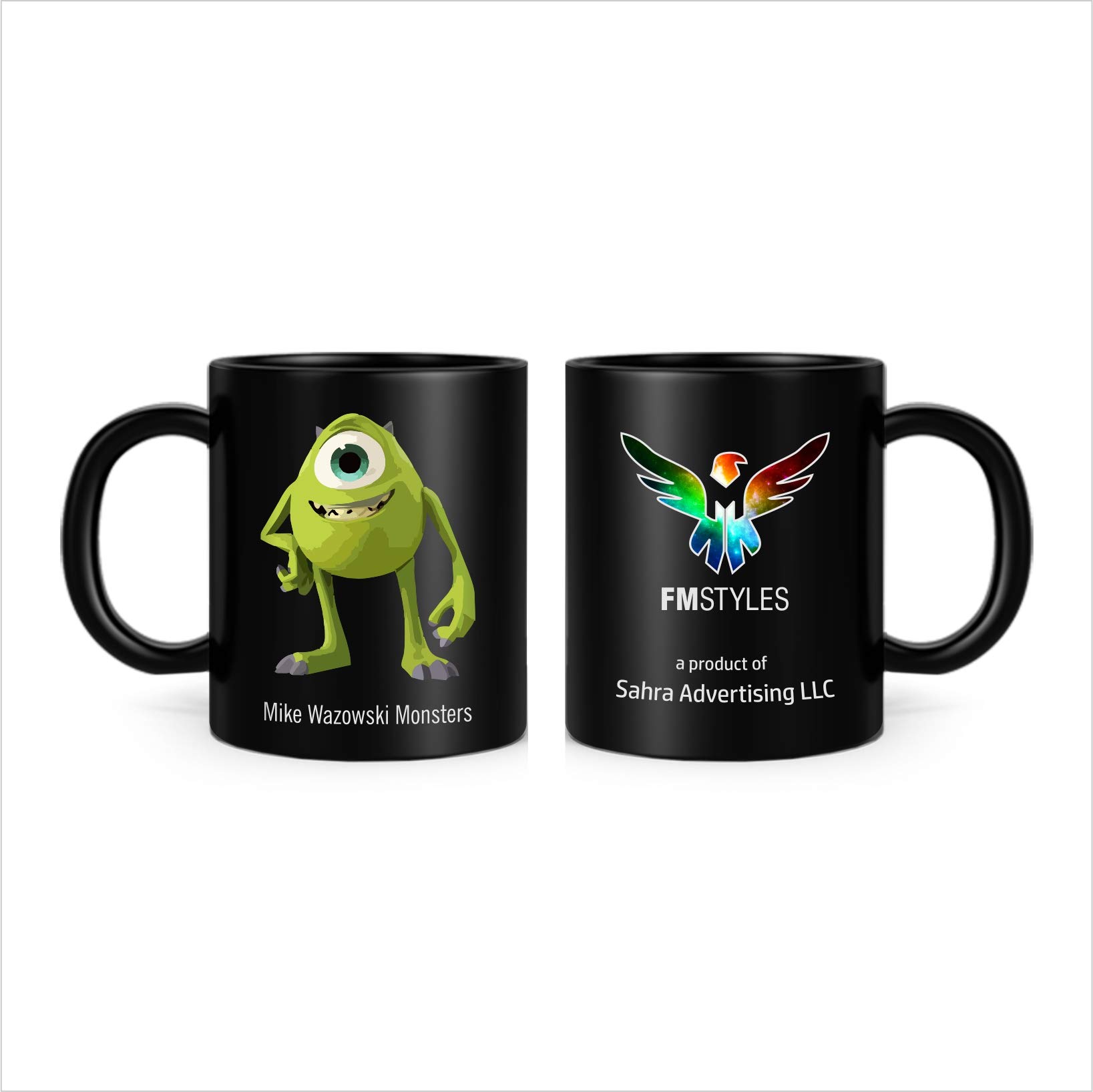 FMstyles - Mike Wazowski Monsters - MUG-BLACK-FMS613