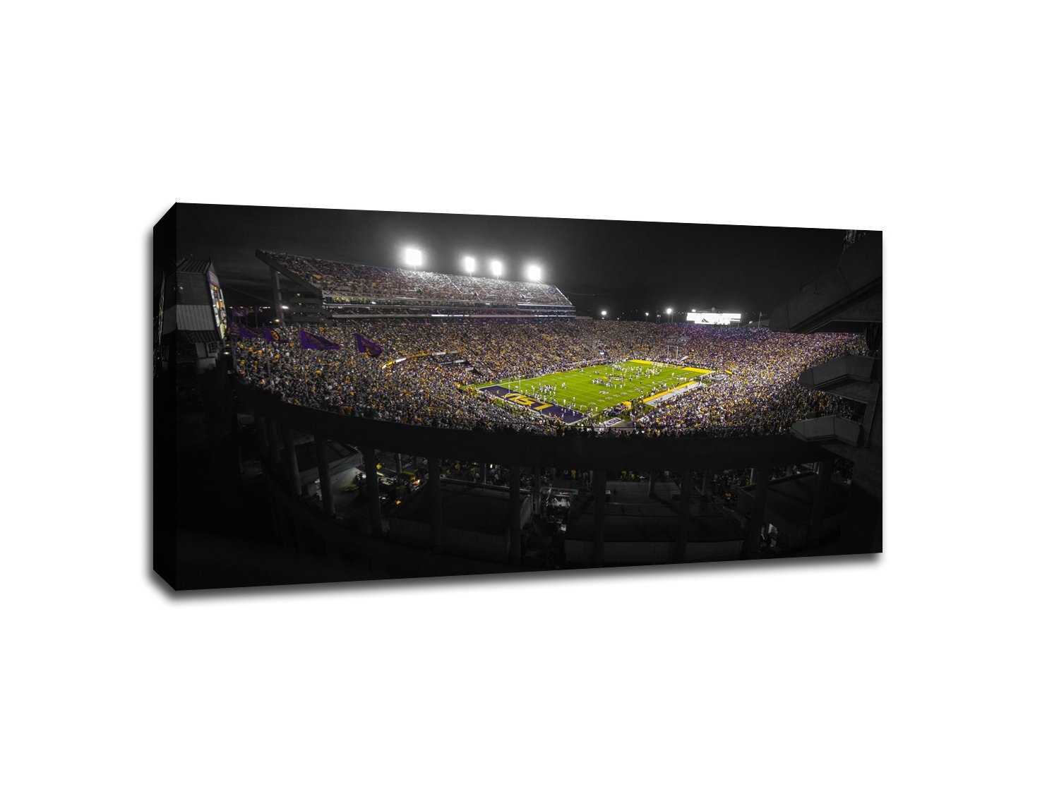 LSU - College Football - 40x22 Gallery Wrapped Canvas Wall Art TOC