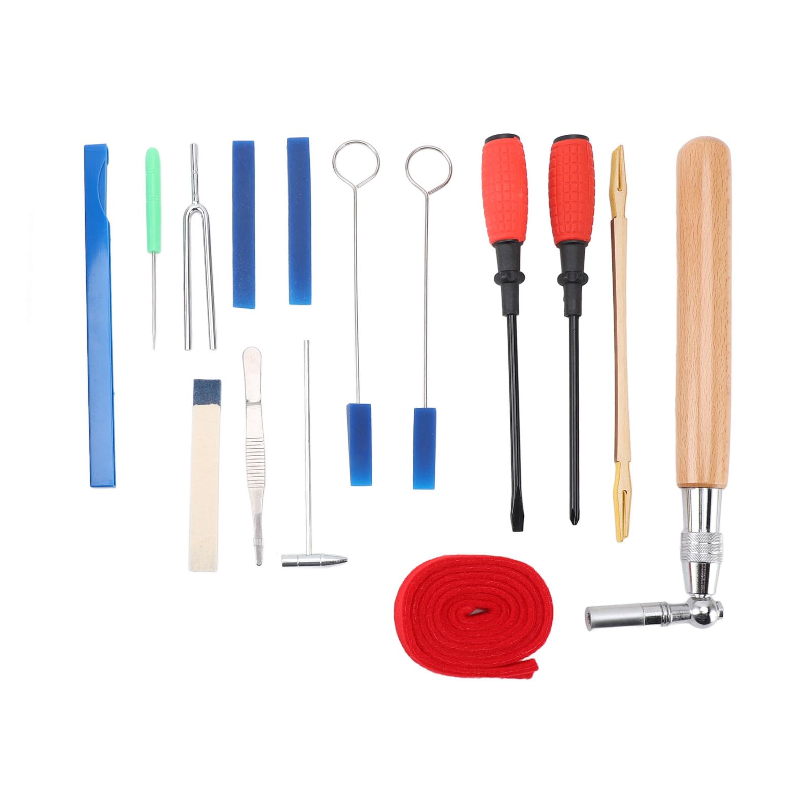 HUIOP Kit de Afinador de Piano Profesional, para Principiantes y Afinadores Experimentados, Proporciona Todo lo que un Afinador Profesional Necesita, Meticulosamente Calibrado para