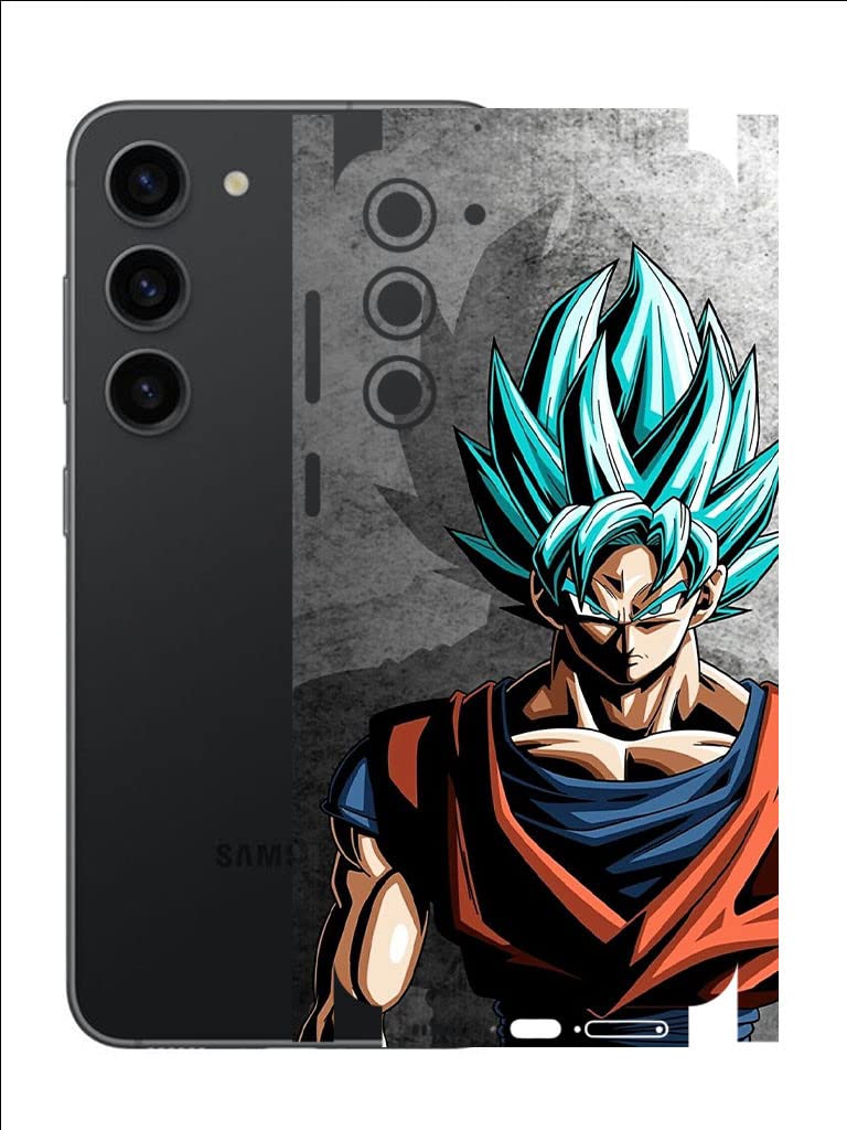 AtOdds - Samsung Galaxy S23 (5G) Mobile Back Skin Rear Screen Guard Protector Film Wrap (Coverage - Back+Camera+Sides) (Goku) (B0BZQ36RXV) Amazon Price History, Amazon Price Tracker