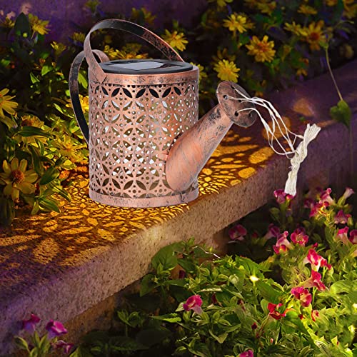 Lampe solaire d'extérieur arrosoir lumineux étanche décoration pelouse et passerelle