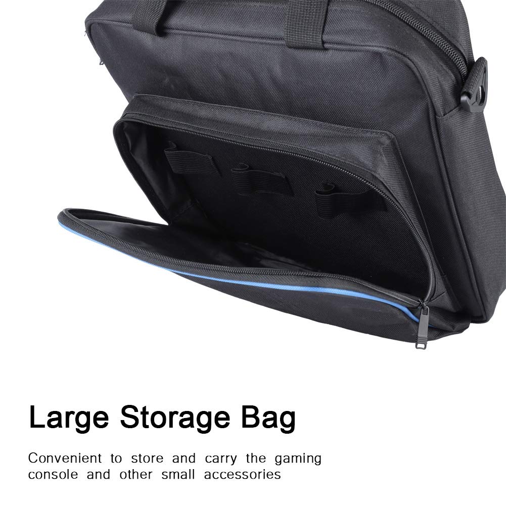 Protective Bag for PS4 Slim,Protective Bag Anti-Shock Dustproof Case Carrying Bag Travel Handbag,Travel Case PS4 Carrying Bag Protective Shoulder Bag for PlayStation4 PS4 Slim