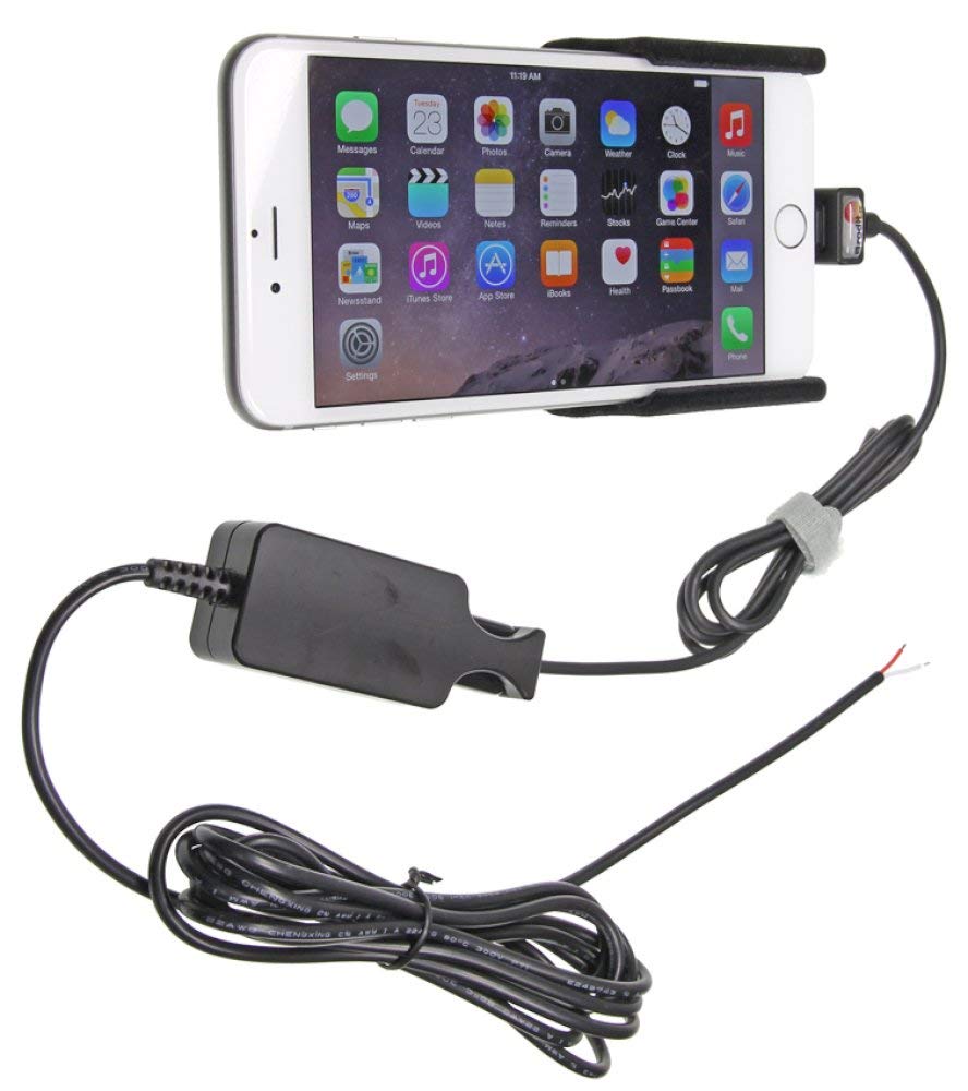 Brodit 527661 - Soporte Activo de Coche para iPhone 6 Plus, Negro