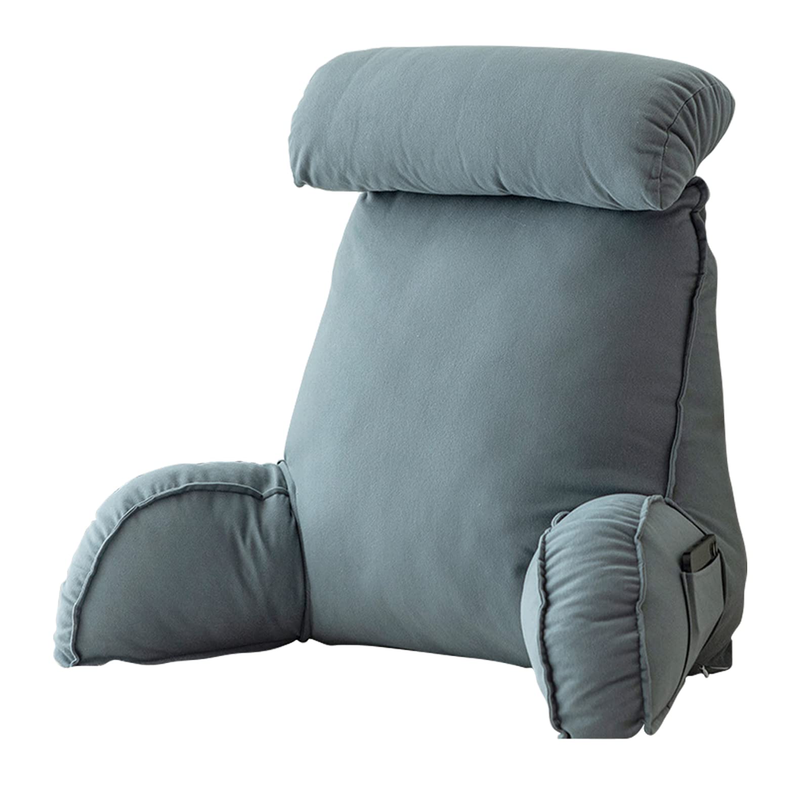 Extra Large Reading Pillow Detachable | Bed Rest Reading Pillow With Neck/Arm Support, Washable Pillowcase, Headboard Pillow, ideal For Sitting, Reading Or Playing 75x40x58cm(with headrest)