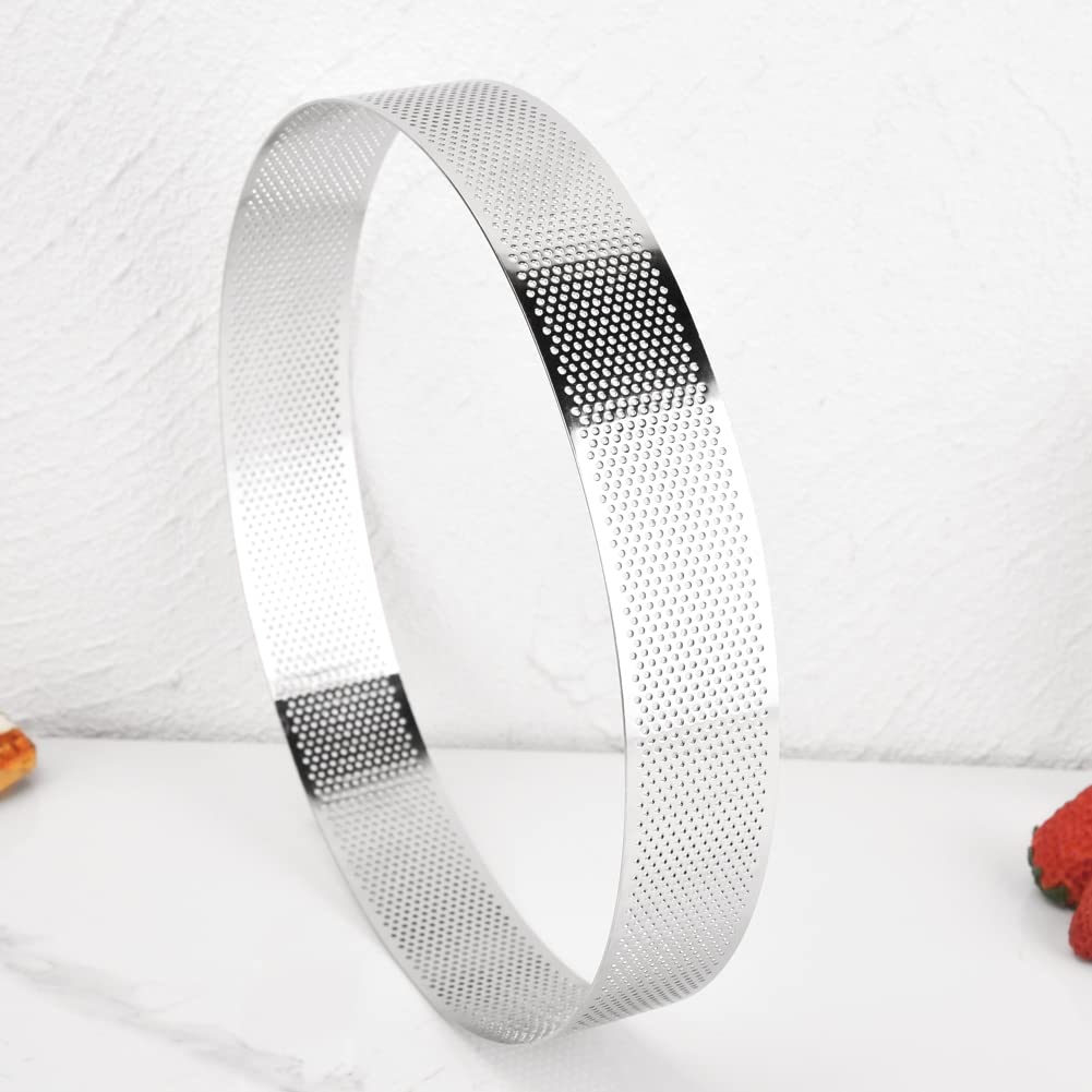 Guowall Perforated Tart Ring Set - Image 4