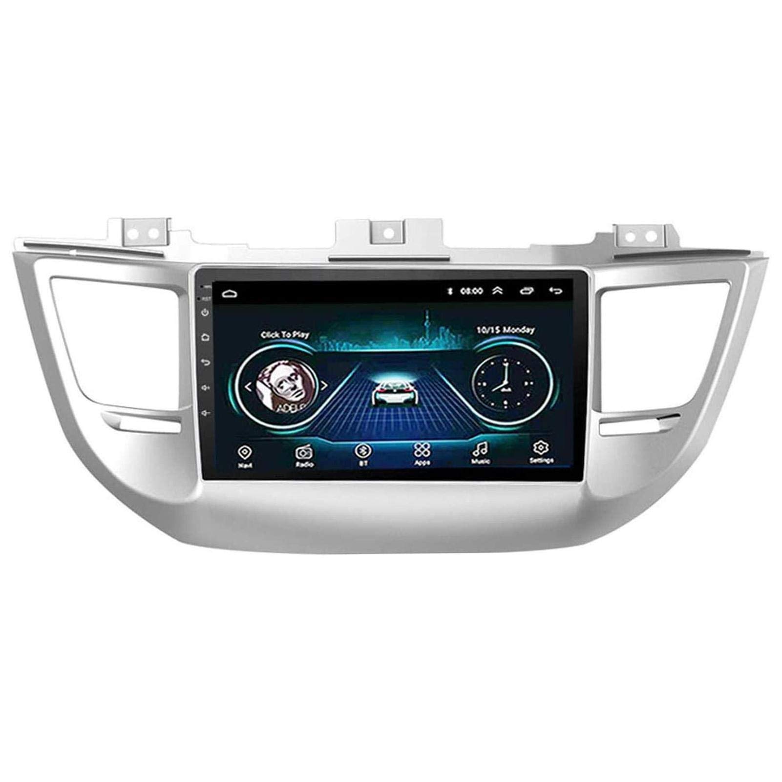 Écran tactile tactile 9 pouces et navigation GPS pour Tucson 2015-2018