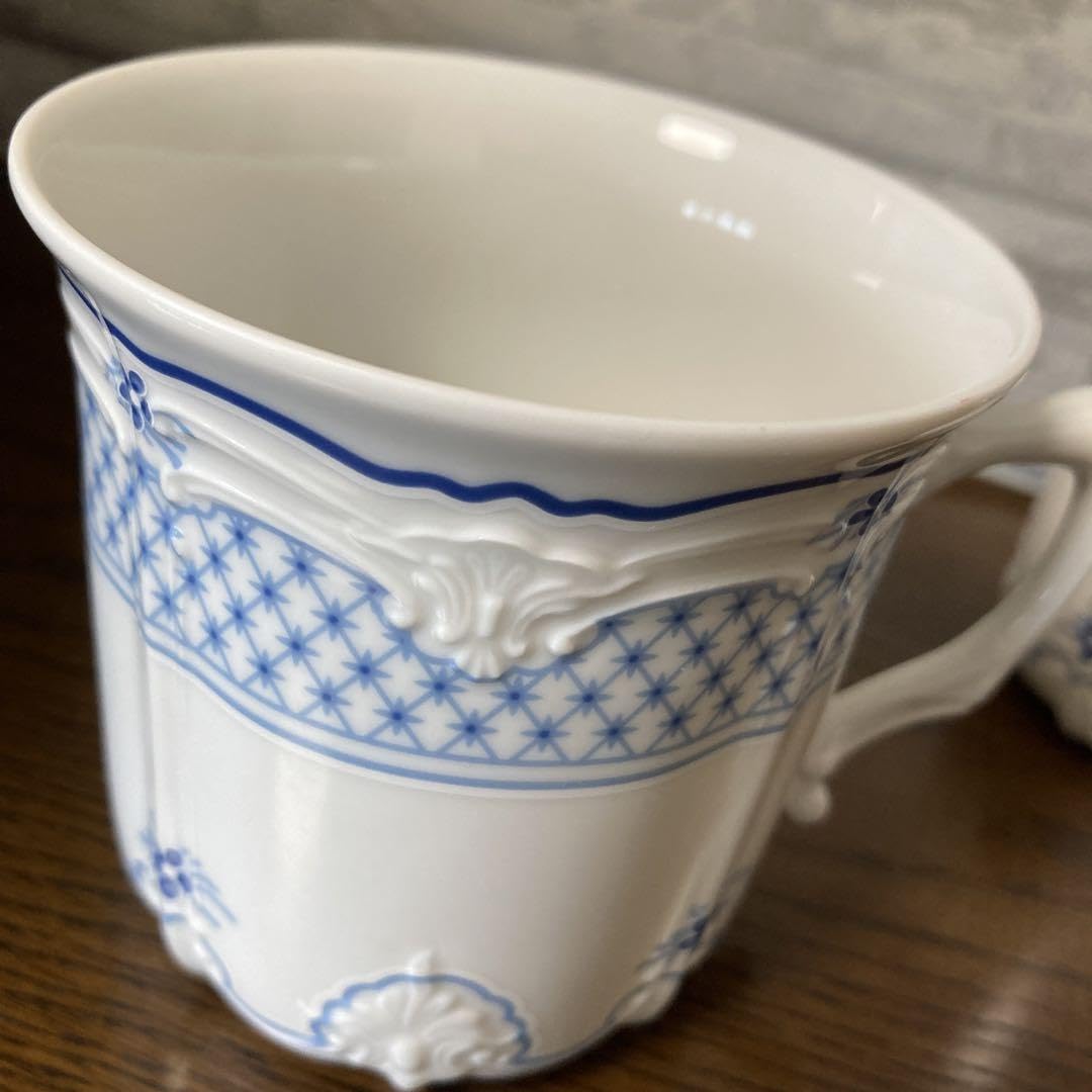 フッチェンロイター　エステール ＆ブルー 食器セット ペアマグ プレート　新品 フッチェンロイター プレート エステール&ブルー ペア 箱付 廃盤