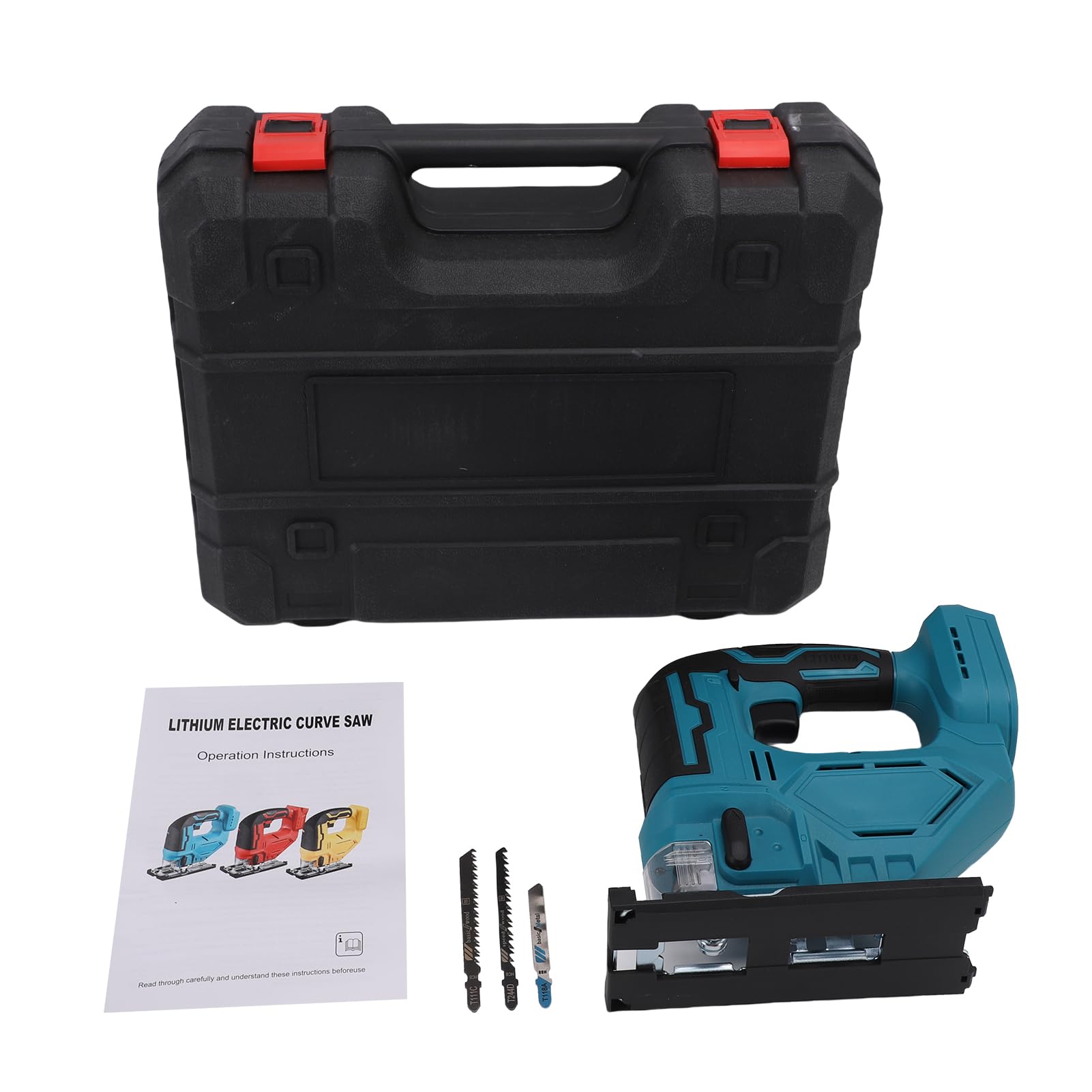 Asixxsix circolare, circolare a batteria da 21 V con tagli obliqui da 0° a 45°, velocità variabile, luce LED, 4 impostazioni orbitali, mini (Dispositivo nudo, senza batteria, senza)