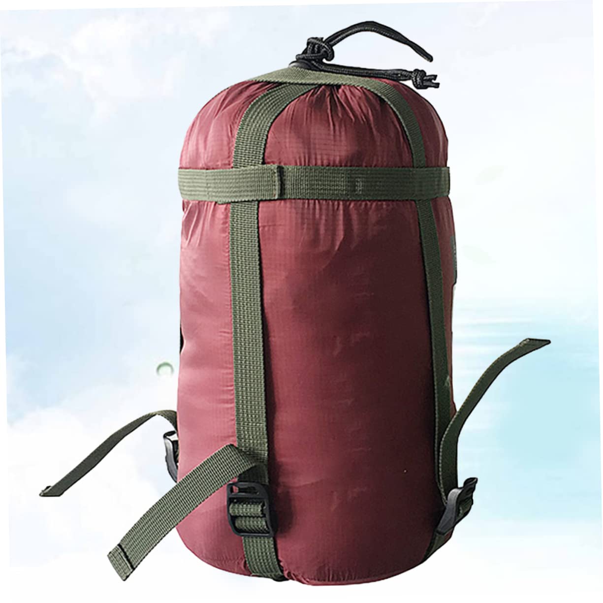 Hemoton Stuff Sack Compression Bag Portable Quilts Storage for Camping Hiking and Backpacking Durable and Lightweight Compression Bag for Adults